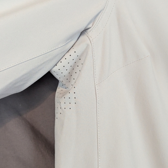 Ascend Hiking Ng Button Down Shirt Large In Light Gray Excellent Condition - Picture 9 of 14